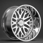 Longhorn forged truck and SUV wheel — front view
