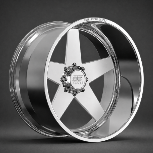 Lonestar forged wheel - full wheel view