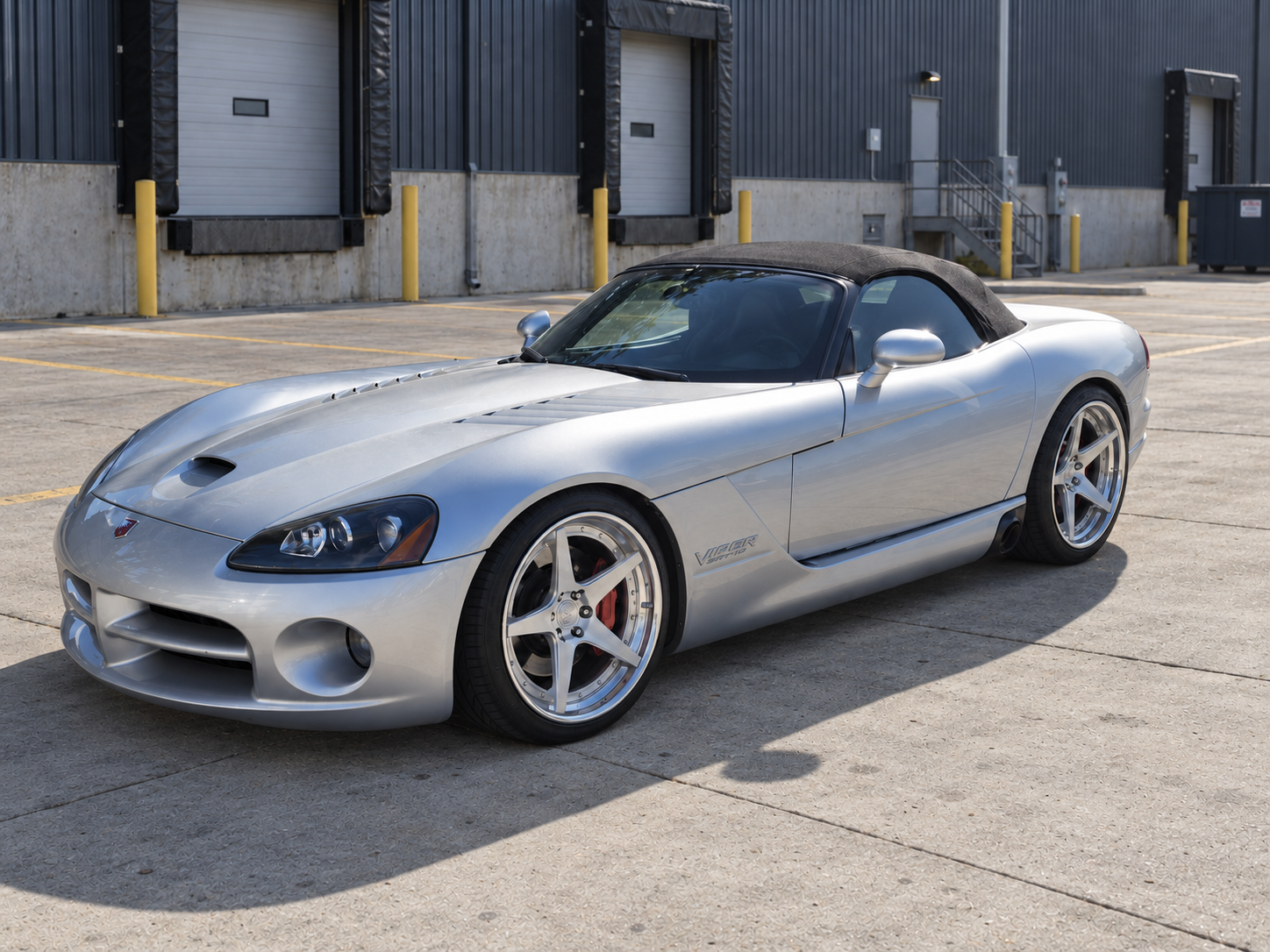 2003 Dodge Viper SRT-10 on BE2-C5V forged wheels