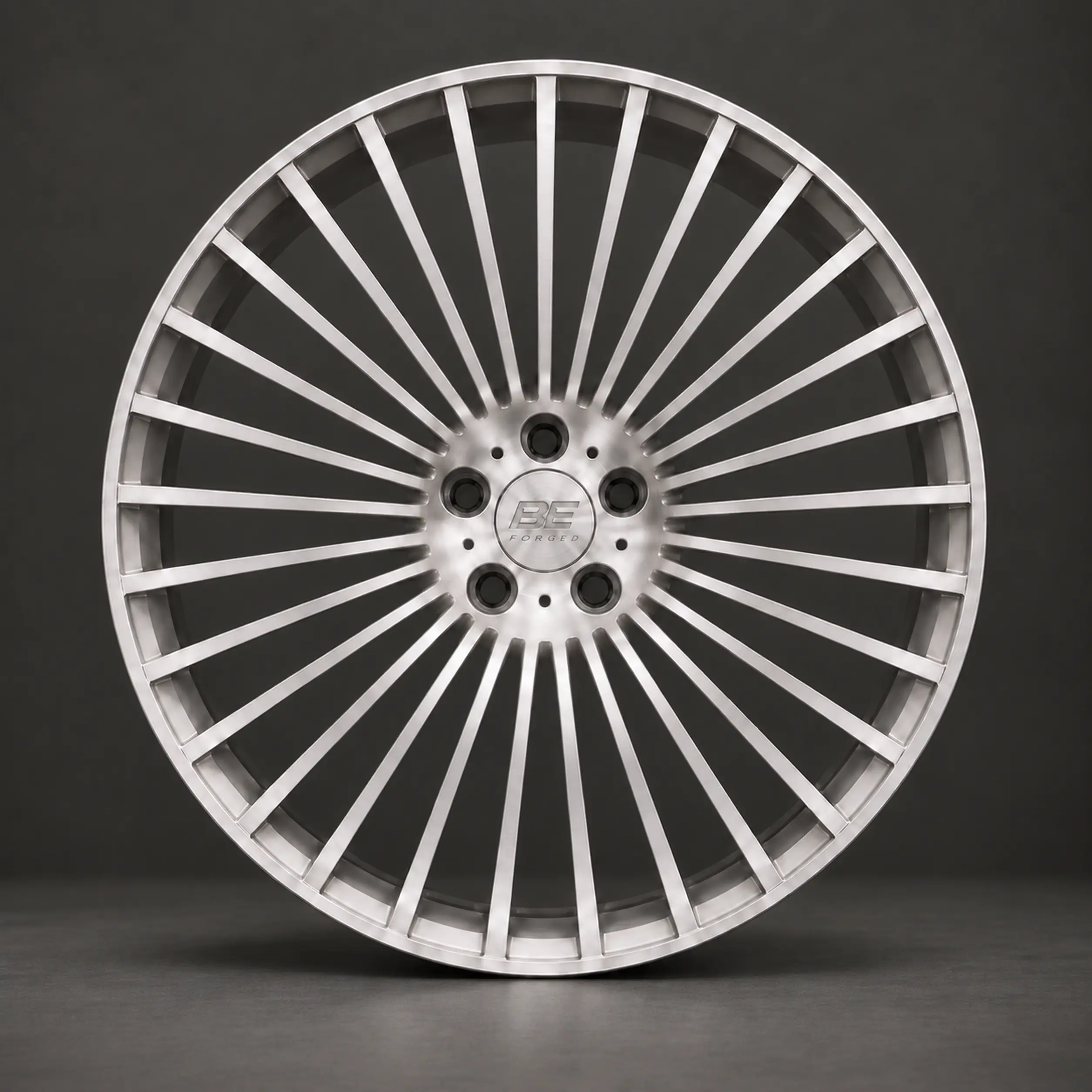 BE1-C30 forged wheel - full wheel view