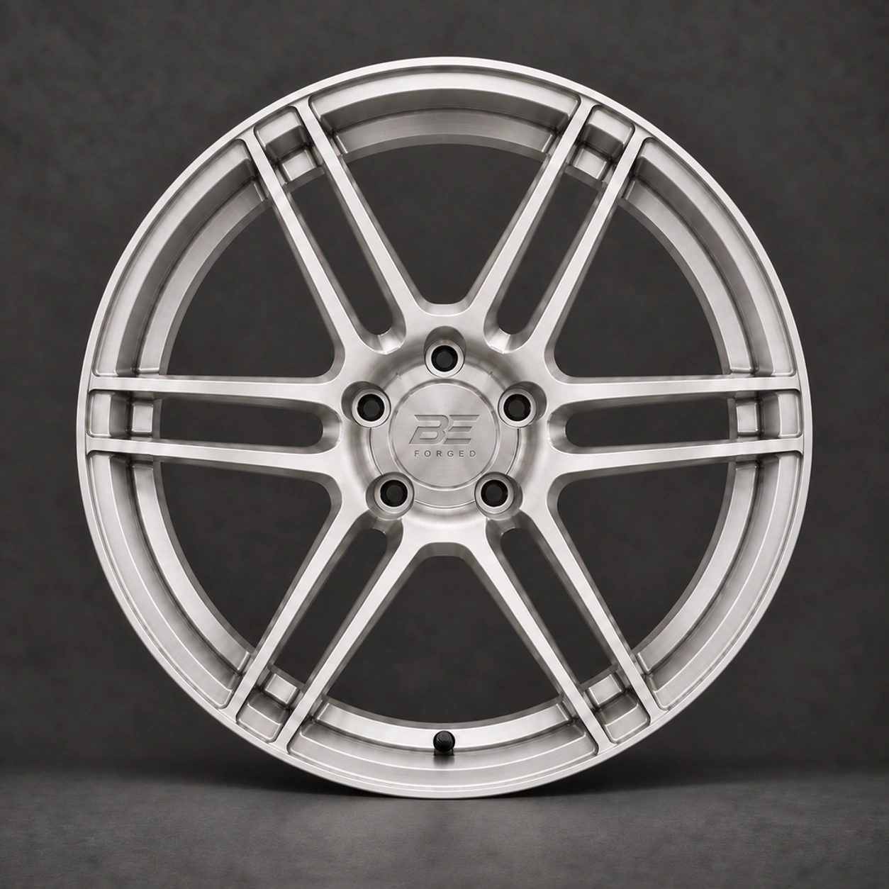 BE1-C6S forged wheel - full wheel view