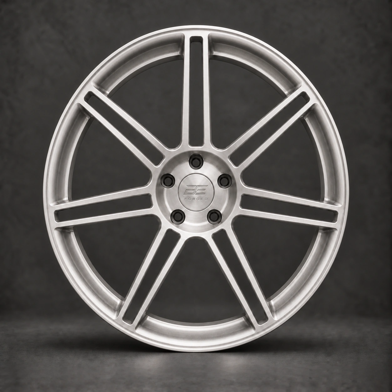 BE1-C7S forged wheel - full wheel view
