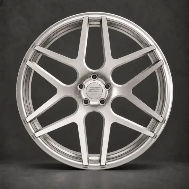BE1-CM6 forged wheel - full wheel view