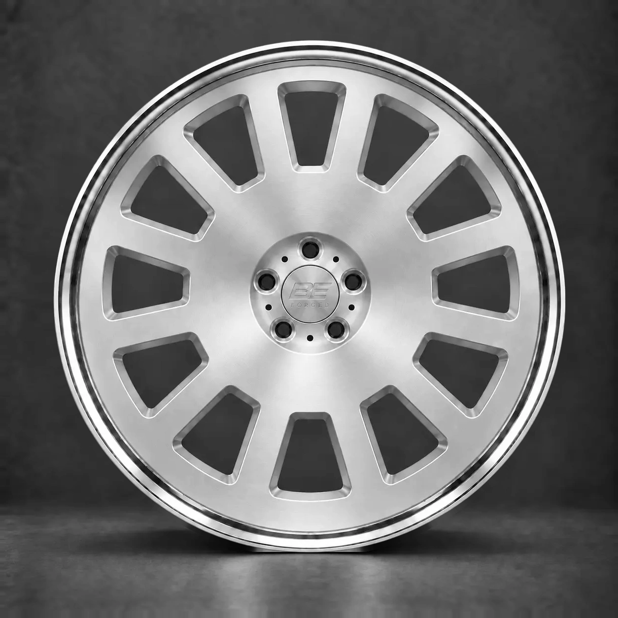 BE2-LX12 forged wheel - full wheel view