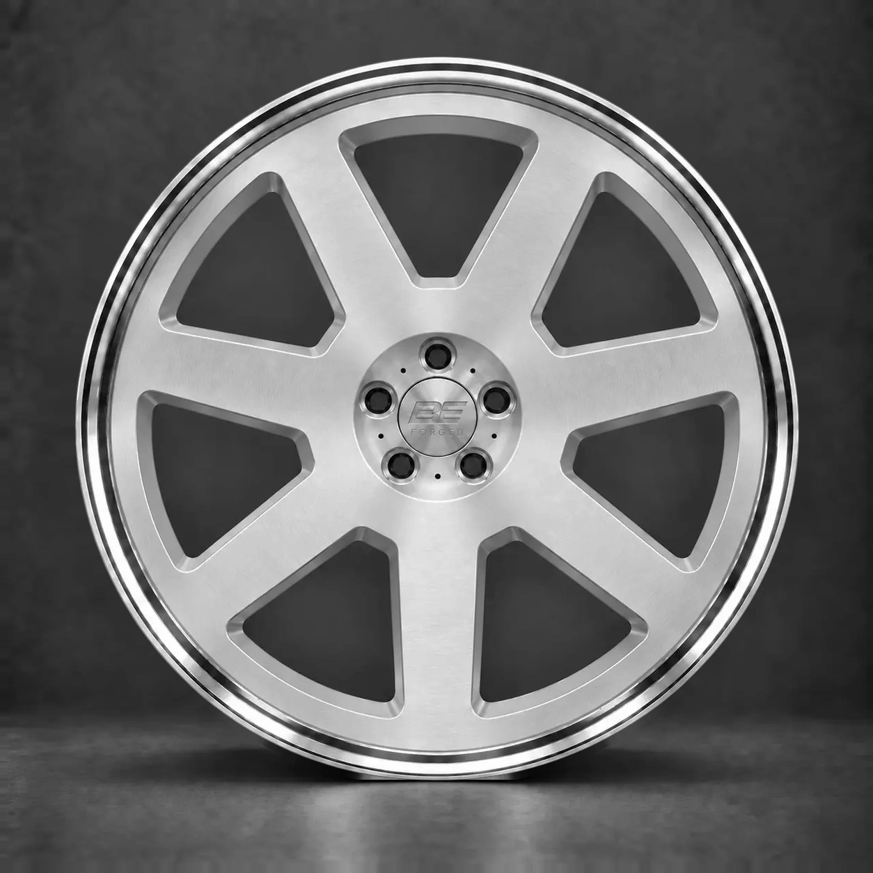 BE2-LX7L forged wheel - full wheel view