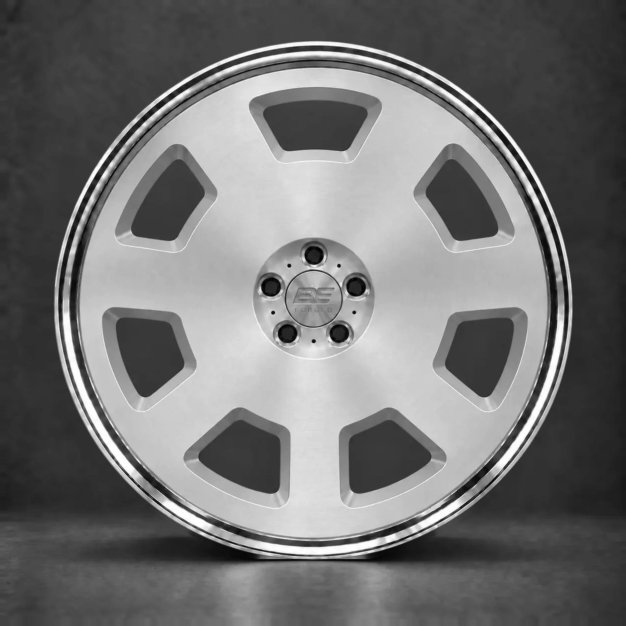 BE2-LX7S forged wheel - full wheel view