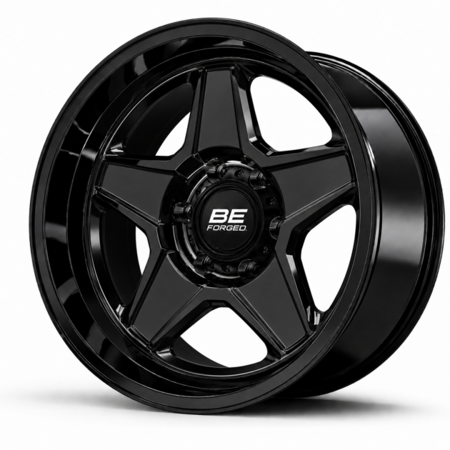 Fivedeep forged wheel - full wheel view